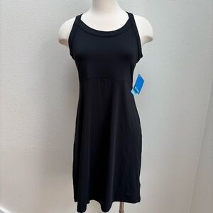 Columbia Cold Bay Dress Racerback Athletic Sleeveless Tennis Black Size Small